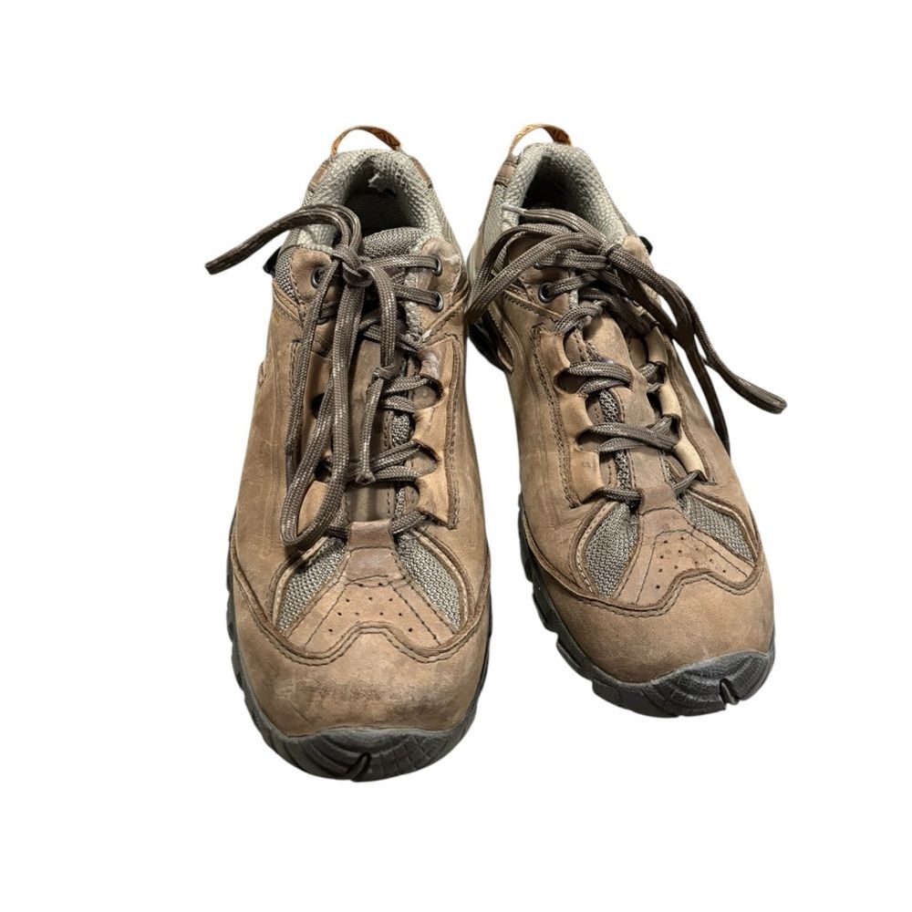 Vasque Vibram Mantra 2.0 Brown Leather Women's Trail Hiking Shoes 7071 Size 8.5